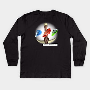 Miner League of Gamers Kids Long Sleeve T-Shirt